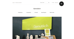 Desktop Screenshot of gemutlich.com.au