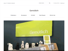 Tablet Screenshot of gemutlich.com.au